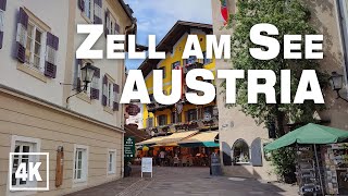 Zell am See Summer 2021 AUSTRIA • Real Time Virtual Walking Tour Ambience in 4K ASMR
