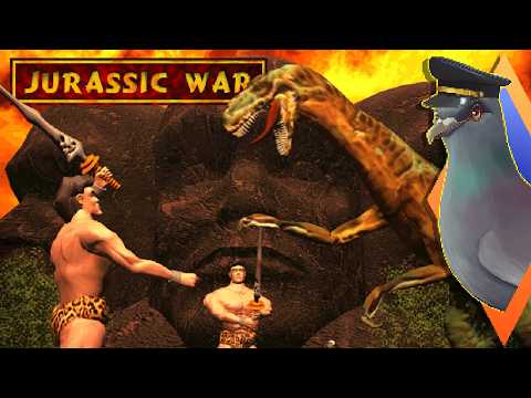 JURASSIC WAR between DINOSAURS! | Jurassic War + Primitive Wars – RetroNeura