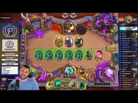 P4wnyhof extra BM before 12 wins Arena in Hearthstone