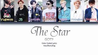 GOT7 – The Star (이.별) – Color Coded Lyrics Han/Rom/Eng