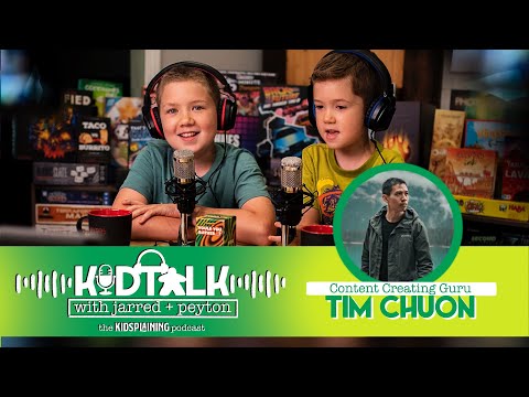 Kidtalk Episode 5 - Tim Chuon | Epic Game Photographer | Games, Legos, Mythology and More