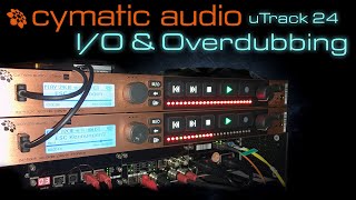 Video thumbnail for Cymatic Audio uTrack 24 in/out and overdubbing by atv-c0m
