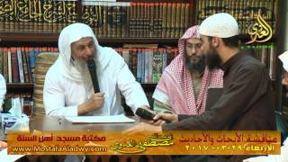 مناقشة الأبحاث والأحاديث بمكتبة مسجد أهل السنة بمنية سمنود 29 03 2017 3