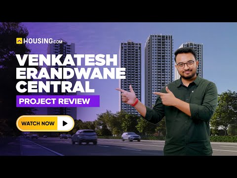 Venkatesh Erandwane Central: 25+ Amenities, 4.5 Acres & City-View Luxury Homes👇🏠