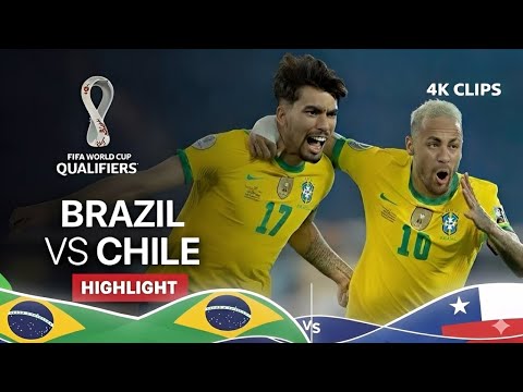 BRAZIL HUMILIATES CHILE! All Goals & Highlights!|| Brazil Vs Chile Today Match||2025