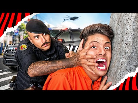 24 HORAS SENDO PERSEGUIDO POR UM POLICIAL!