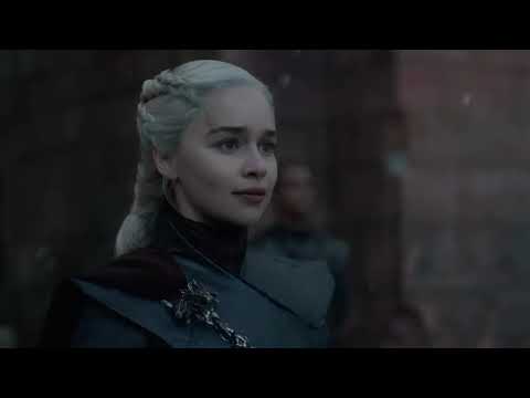 Daenerys Targaryen's Final Speech But When She Speaks It Shows Lyanna Mormont VS. A Giant Wight