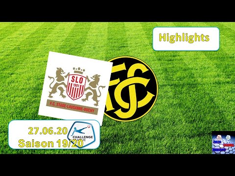 Highlights: FC Stade Lausanne - Ouchy vs FC Schaffhausen ( 27.06.2020)