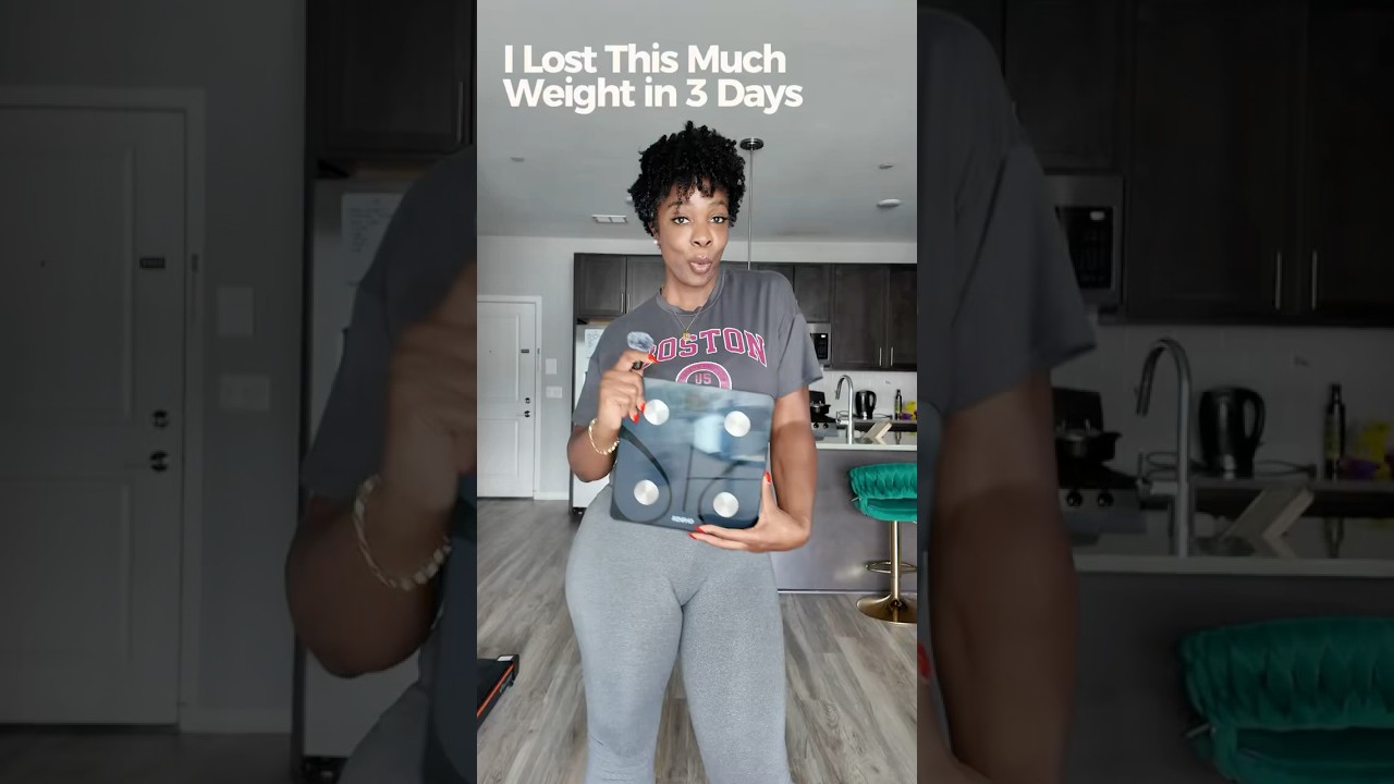 💦😳I Lost Thus Much Weight In 3 Days…