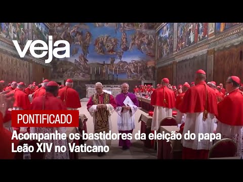 Acompanhe os bastidores da eleição do papa Leão XIV no Vaticano #papaleãoXIV