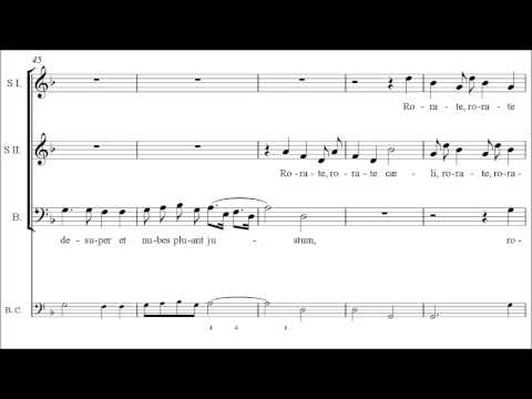 Schütz | Rorate caeli, SWV 322 [á 3; Concerto Vocale]