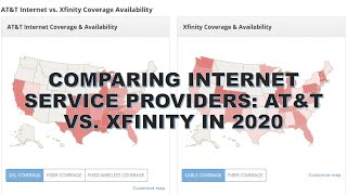 Comparing Internet Service Providers: AT&T vs. Xfinity