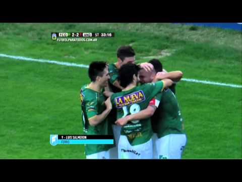 Gol de Salmerón. Ferro 2 - Los Andes 2. 16avos. Copa Argentina. Fútbol Para Todos