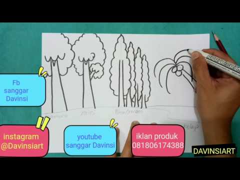 Search Result Youtube Video Tutorial Mewarnai Pohon Draw Colouring Tree