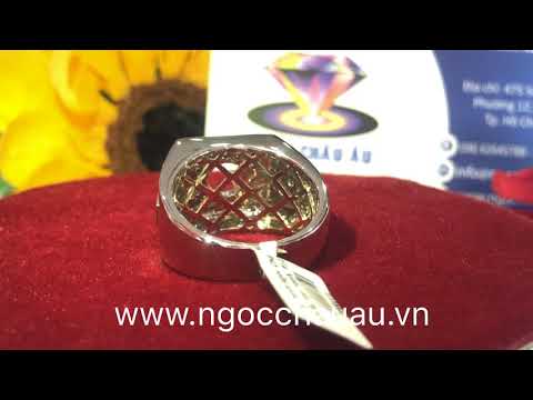 Nhẫn Nam Kim Cương Thiên Nhiên DMR031