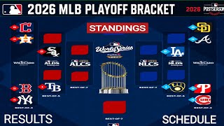 MLB Standings Today ; MLB playoff picture: Wild card standings, AL and