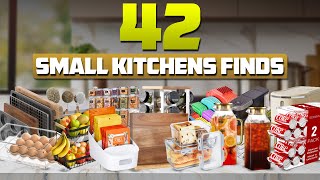42 Amazon Finds for Small Kitchens & Tiny Countertops That Help Maximize Space!