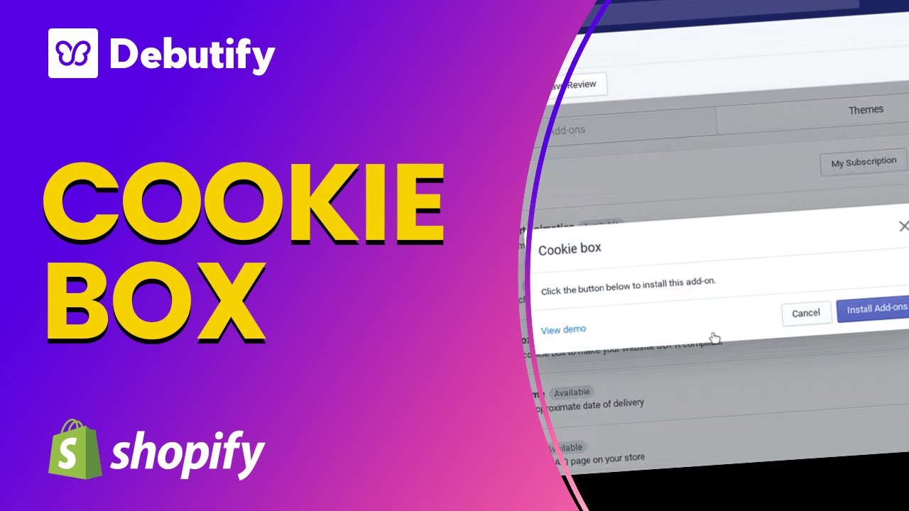 Cookie box