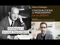 Martin Heidegger: Contributions to Philosophy (of the Event) - Session 1.1