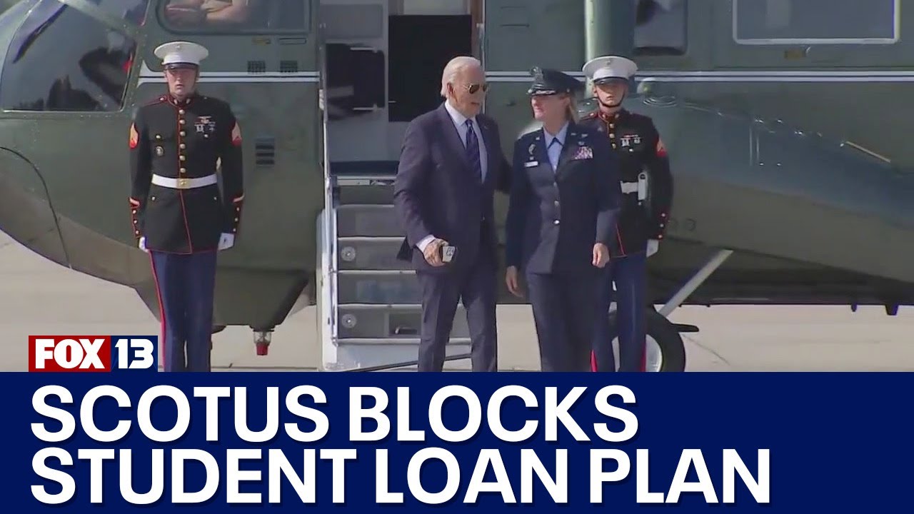 Supreme Court blocks Biden's student loan forgiveness plan | FOX 13 Seattle