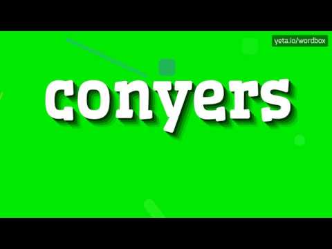 CONYERS - HOW TO PRONOUNCE IT!?