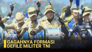 Download lagu [FULL] Gagahnya Formasi Militer di Defile Pasukan TNI mp3