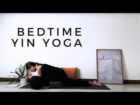15 Min Bedtime Yin Yoga To Calm The Nervous System | Ground & Connect