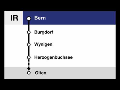 BLS Ansagen » IR17 Bern — Olten (2022) | SLBahnen