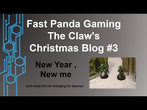 Fast Panda Gaming Infinity the Game hobby blog #3 - New year new me (maybe)