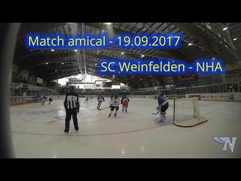 SC Weinfelden vs  NHA – 19.08.2017