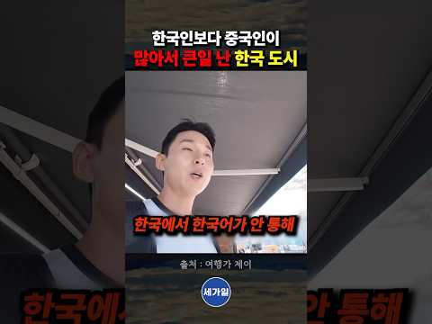 안산 원곡동 중국인 급증 논란, 한국인보다 중국인이 많다는 현장 반응