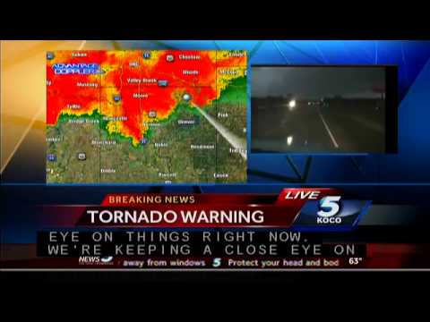 KOCO OKC TORNADO EMERGENCY NEWS COVERAGE MAY 31 634 1010PM 004