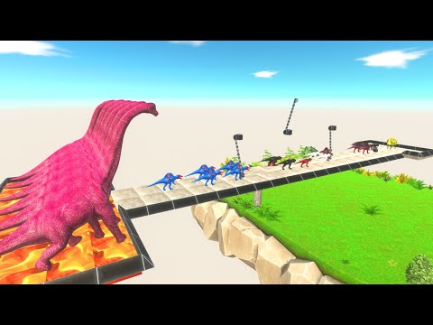 The Road of Deadly Rotators -  Animal Revolt Battle Simulator