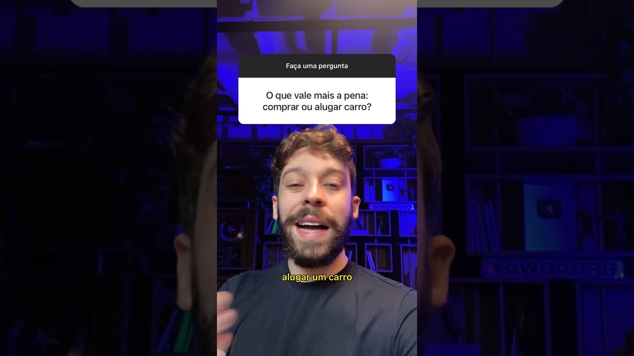 COMPRAR OU ALUGAR UM CARRO? O QUE VALE MAIS A PENA? #shorts