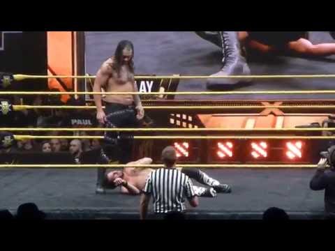 Baron Corbin vs Johnny Gargano at NXT LIVE