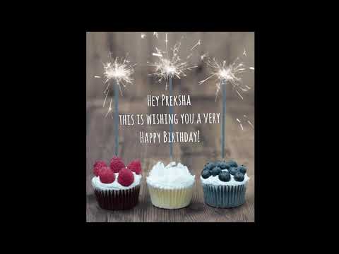 Preksha birthday Video