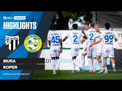 Mura 1-3 Koper | 36. krog 2024/25 #PrvaLigaTelemach