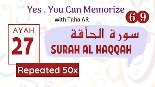 Download lagu 69 Surah Al Haqqah | Verse 27 | Repeated 50x | Memorization Series mp3