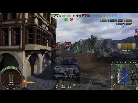 World of tanks Mercenaries Leopard 1 - 8 kills 7,100 Damage