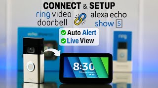 How To Connect Echo Show 5 To Ring Video Doorbell 2nd Gen!