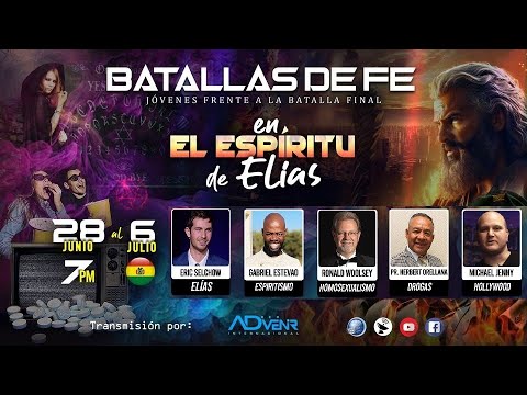10. BATALLAS DE FE 2024 - JOVENES FRENTE A LA BATALLA FINAL -  dia 9, sábado 6/7/2024 mañana