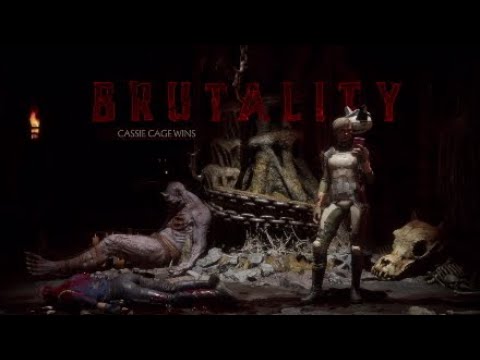 Mortal Kombat 11 Cassie Cage Make It Pop Brutality