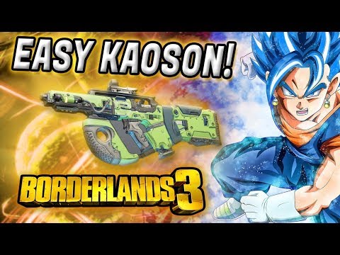 EASY KAOSON SMG! New Legendary Kaoson Easy Farm|Borderlands 3 Easy Kaoson Legendary Farm Mayhem 10