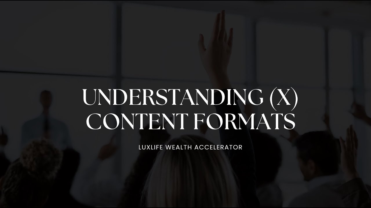 Understanding X Content Formats