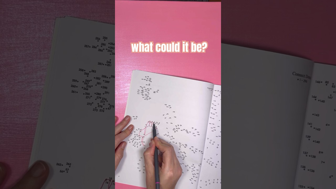 Connect the Dots - satisfying and relaxing puzzles - guess the design! #asmr #connectthedots