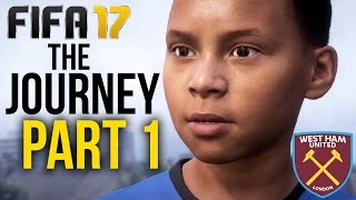 FIFA 17 THE JOURNEY Gameplay Walkthrough Part 1 - PRO CONTRACT (West Ham) #Fifa17