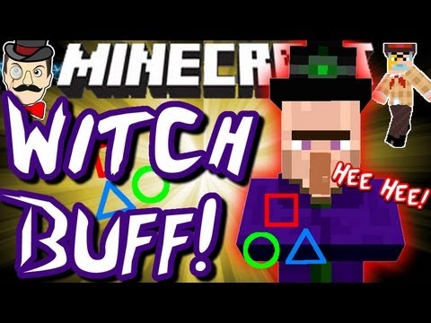 OP Witch Buff in Minecraft! Must See!