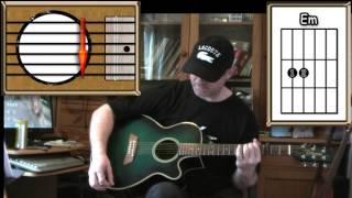 Woodstock - Matthew&#39;s Southern Comfort - Acoustic Guitar Lesson - (easy)