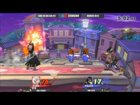 Come on and Ban #57 - Winner Ro16: GiGa|Athena (Robin) VS DMG|Kato (Falco)