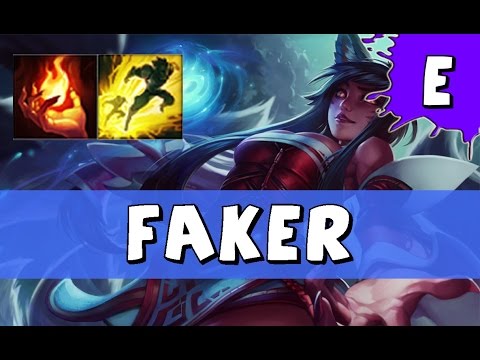SKT T1 Faker as Ahri vs Quinn MID - HIGHLIGHTS - League of Legends